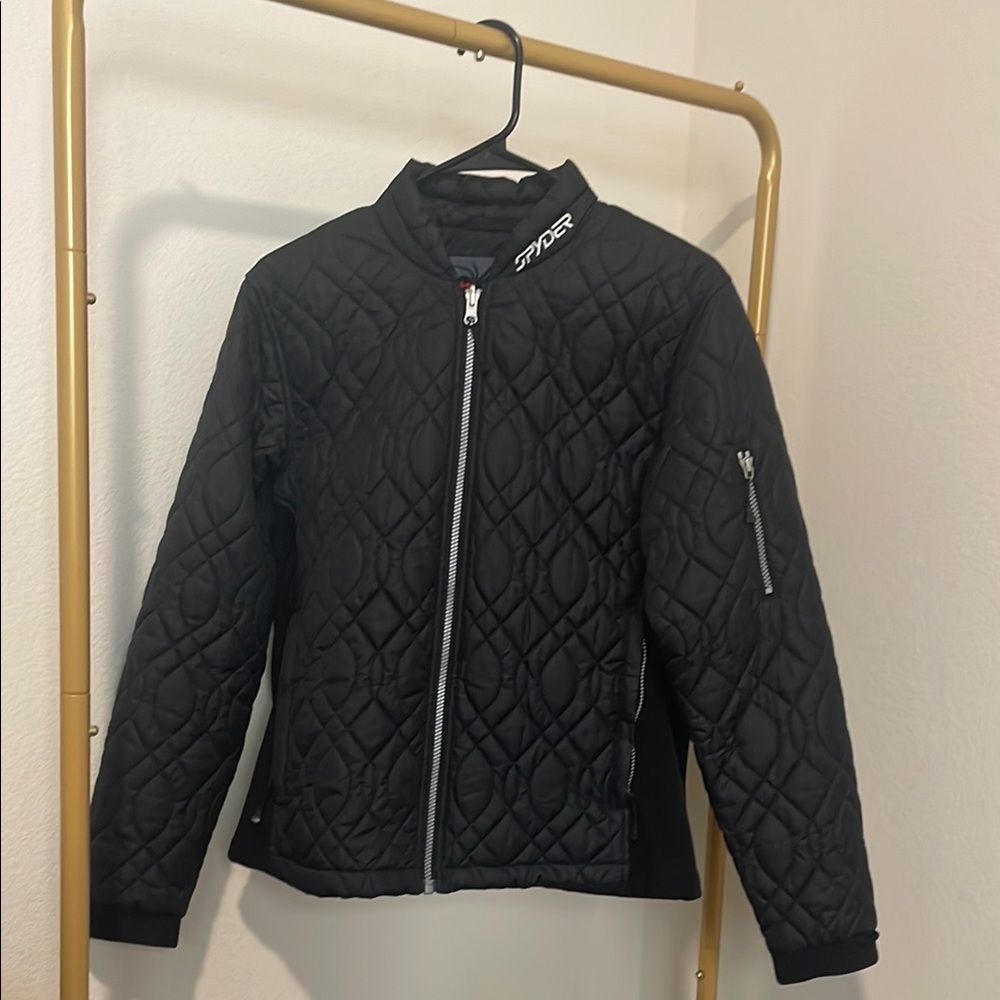 Spyder Women’s Quilted Black Jacket